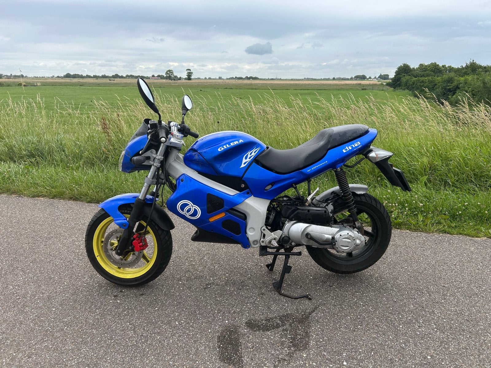 Gilera DNA - Start en rijdt goed, elektrische start werkt ni, Ophalen, Gebruikt, Maximaal 45 km/u