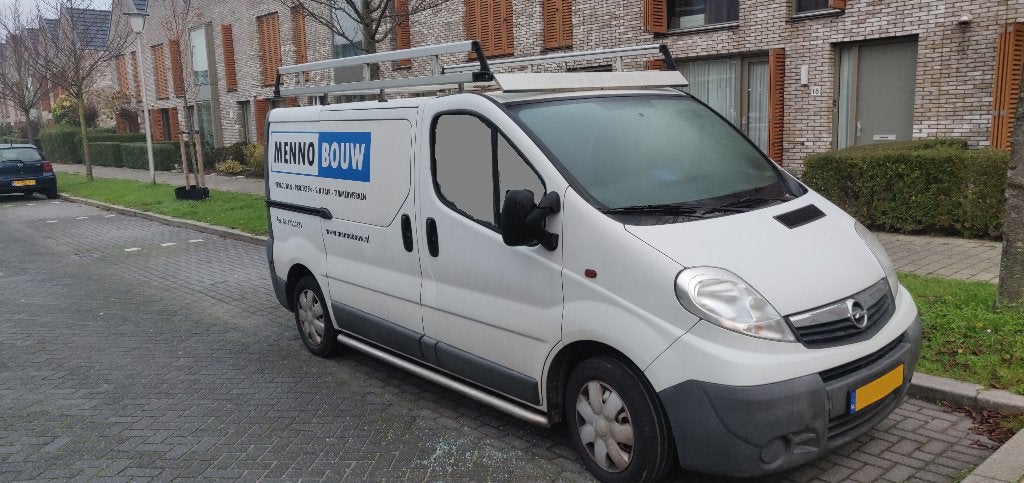 Alu Top imperiaal met verstelbare montage en rol, Ophalen, Gebruikt