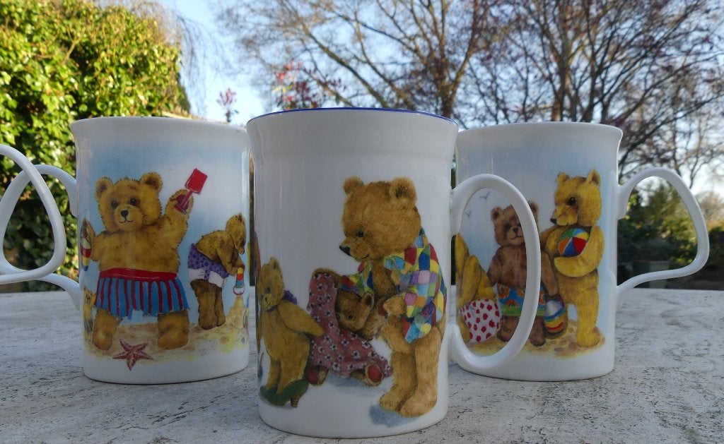 ROY KIRKHAM PLAYTIME TEDDY's Beren Mokken, Ophalen of Verzenden, Nieuw, Porselein, Kop(pen) en/of Schotel(s)