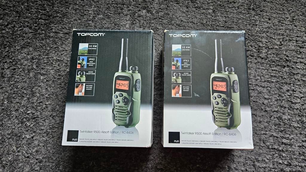 Portofoon/walkietalkie Twintalker 9500 airsoft, Telecommunicatie, Portofoons en Walkie-talkies, 5 tot 15 km, Ophalen of Verzenden