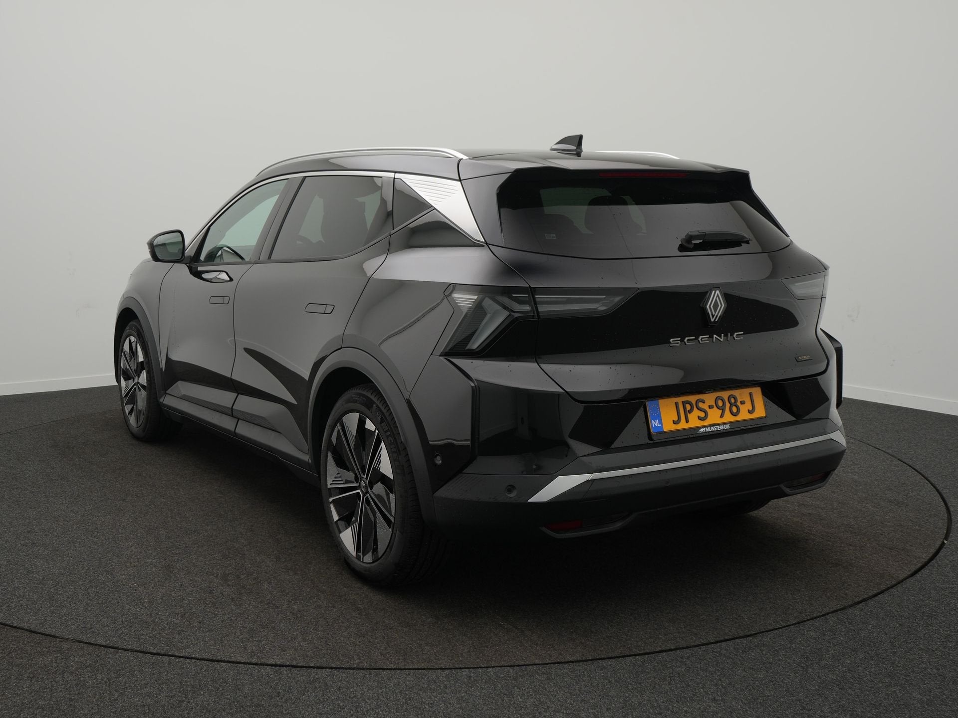 Renault Scénic E-Tech EV87 long range techno - Pack Advance, Auto's, Renault, Stof, Gebruikt, Zwart, Zwart