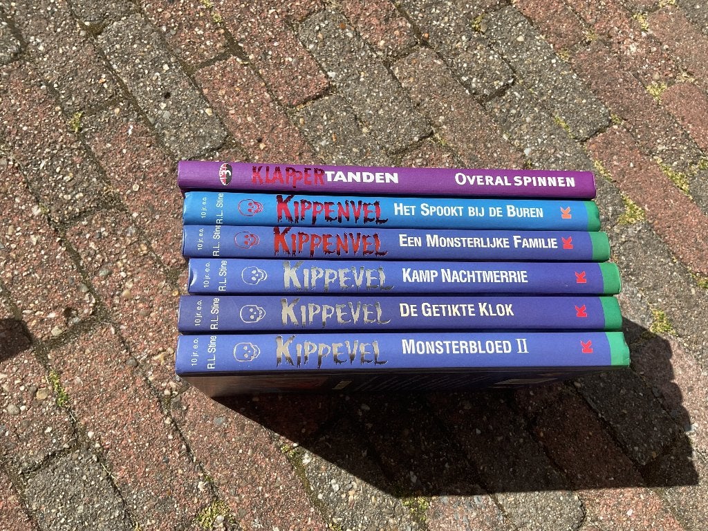 Kippenvel boeken, Ophalen, Gelezen, R.L. Stine, Fictie