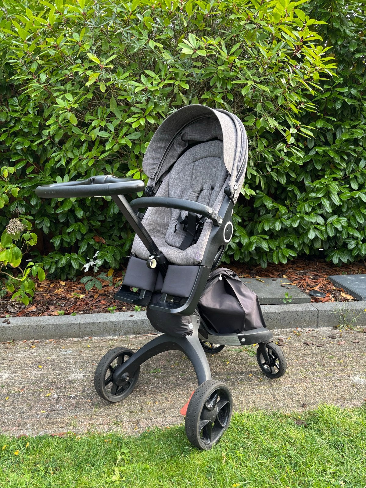 Stokke Xplory Combiwagen met Bak, Zitje, Regenhoes & Parasol, Kinderen en Baby's, Gebruikt, Combiwagen, Met reiswieg, Ophalen