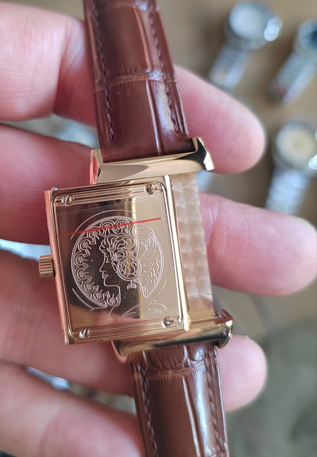 JLC Reverso, Ophalen of Verzenden, Nieuw, Leer, Overige merken