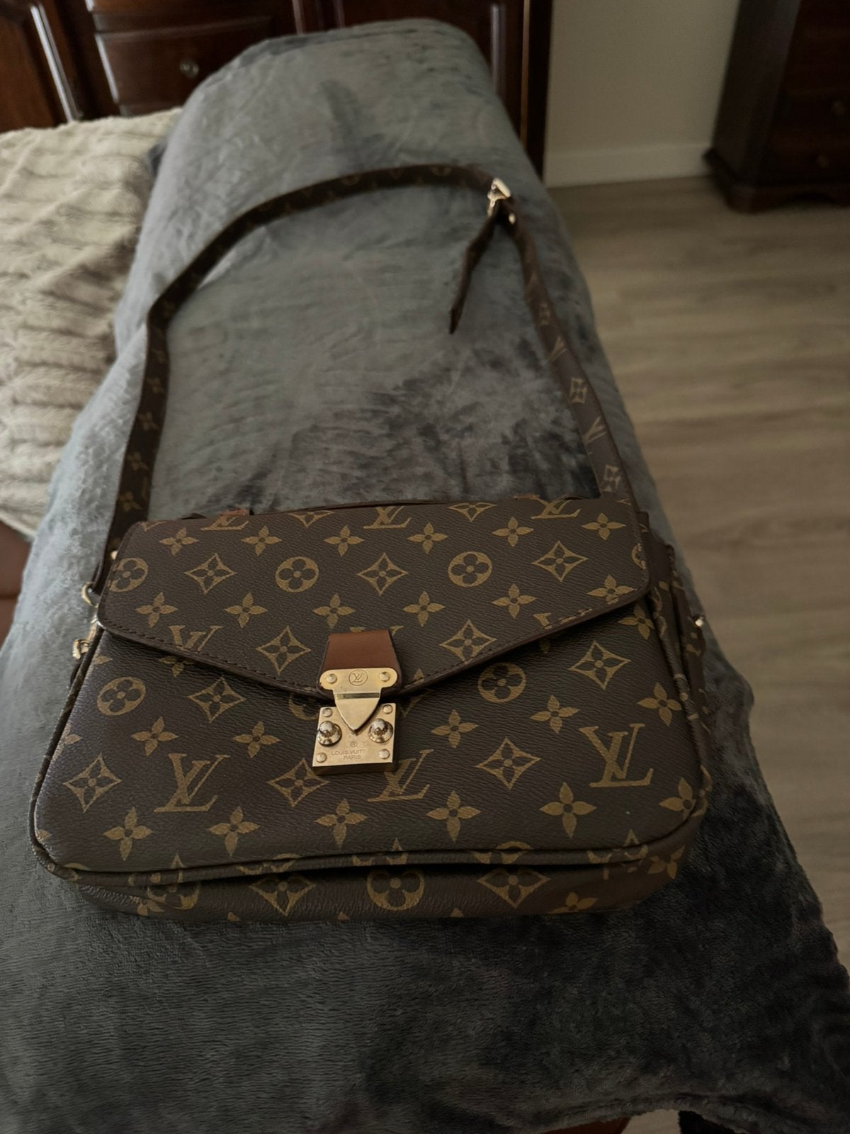 Dames schoudertas, Bruin, Minder dan 40 cm, Nieuw, Minder dan 35 cm