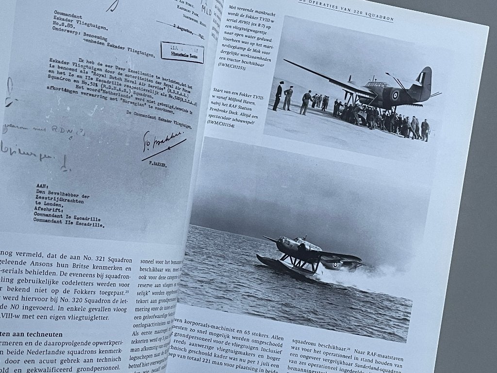 De operaties van 320 squadron - Nico Geldhof  Kon. Marine, Ophalen of Verzenden, Luchtmacht, Nederland, Boek of Tijdschrift