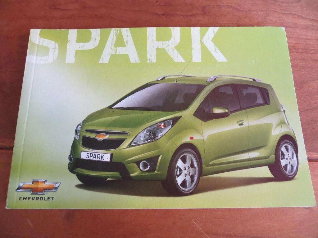 Instructieboek Chevrolet Spark 2011, mooie staat!, Ophalen of Verzenden