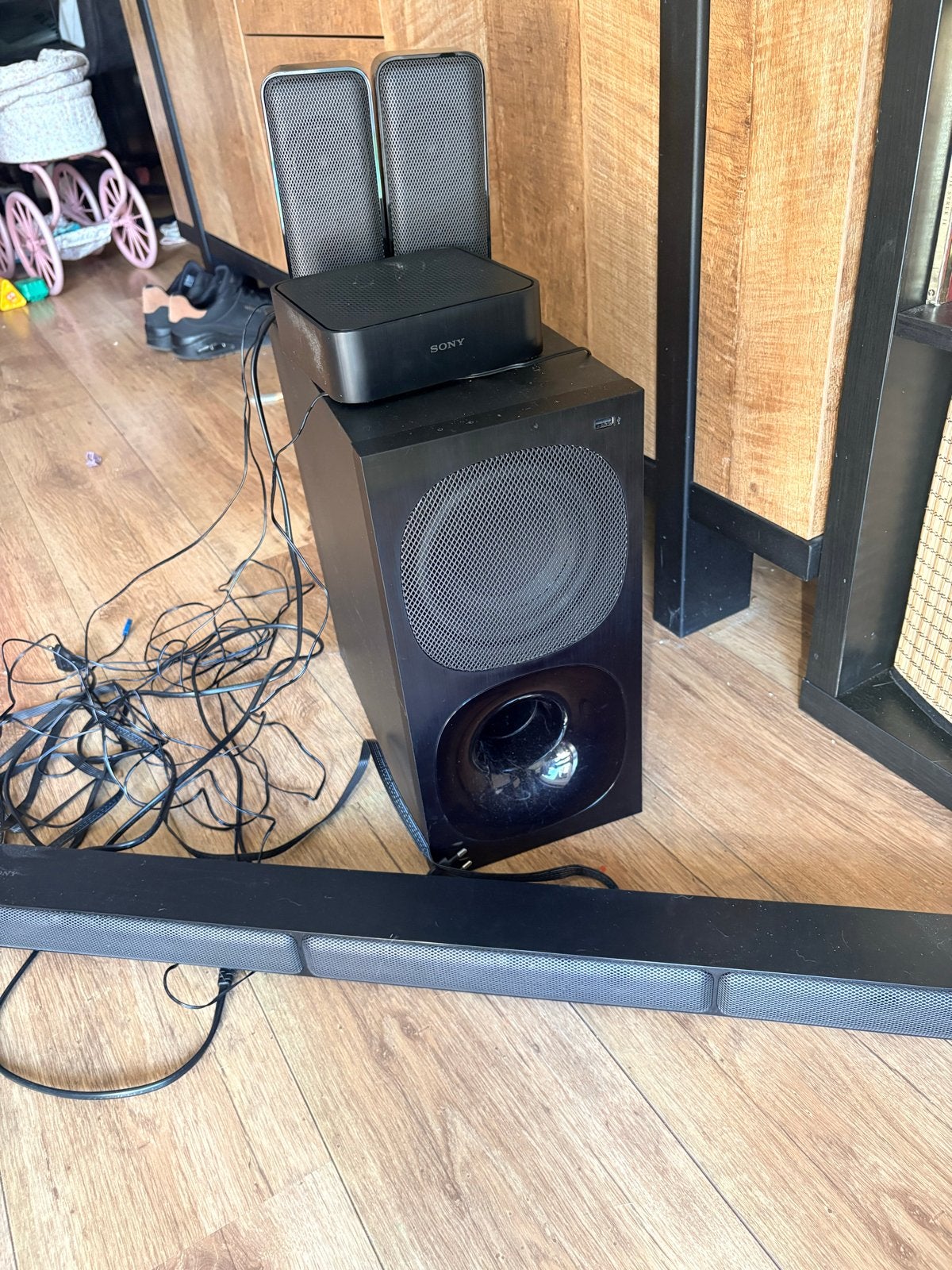 Sony HT-S40R Soundbar met draadloze achterspeakers, Ophalen, 70 watt of meer, Overige spelers, Sony