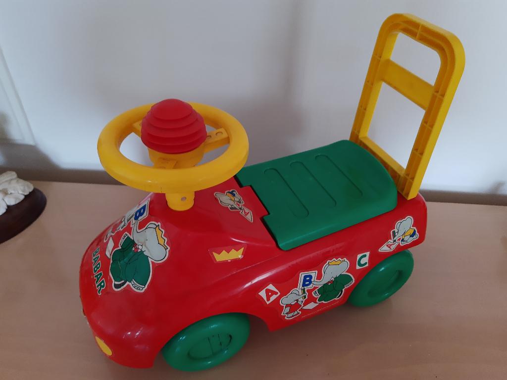 Babar : Vintage Loopwagen (1993), Verzamelen, Ophalen of Verzenden, Zo goed als nieuw, Tv, Overige typen