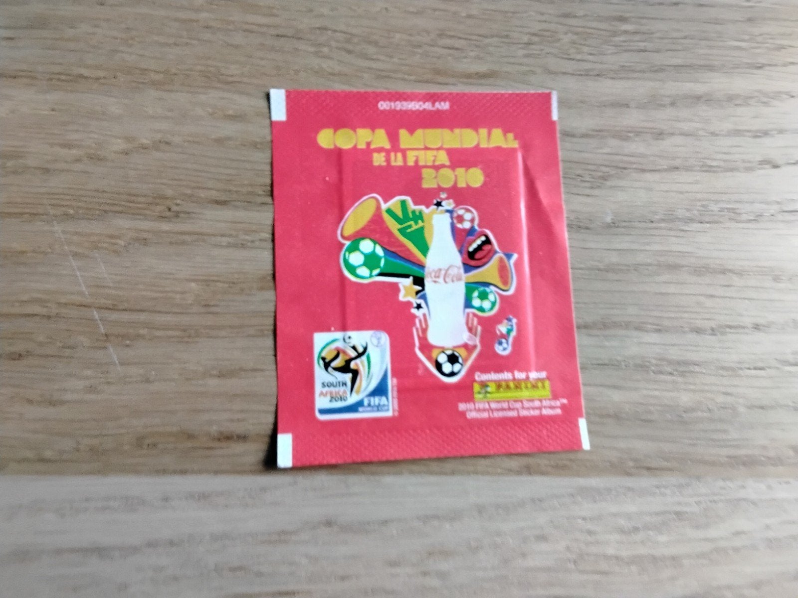 Zakje Panini stickers WK 2010 Coca Cola, Ophalen of Verzenden, Nieuw, Poster, Plaatje of Sticker