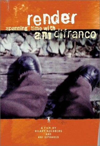 Render: Spanning Time with Ani DiFranco DVD, Engels, Ophalen of Verzenden, Zo goed als nieuw, Alle leeftijden