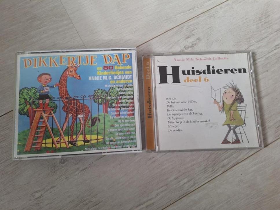 Annie MG schmidt kinderliedjes CD huisdieren/ dikkertje dap, Ophalen of Verzenden, Gebruikt, Muziek, 3 tot 5 jaar