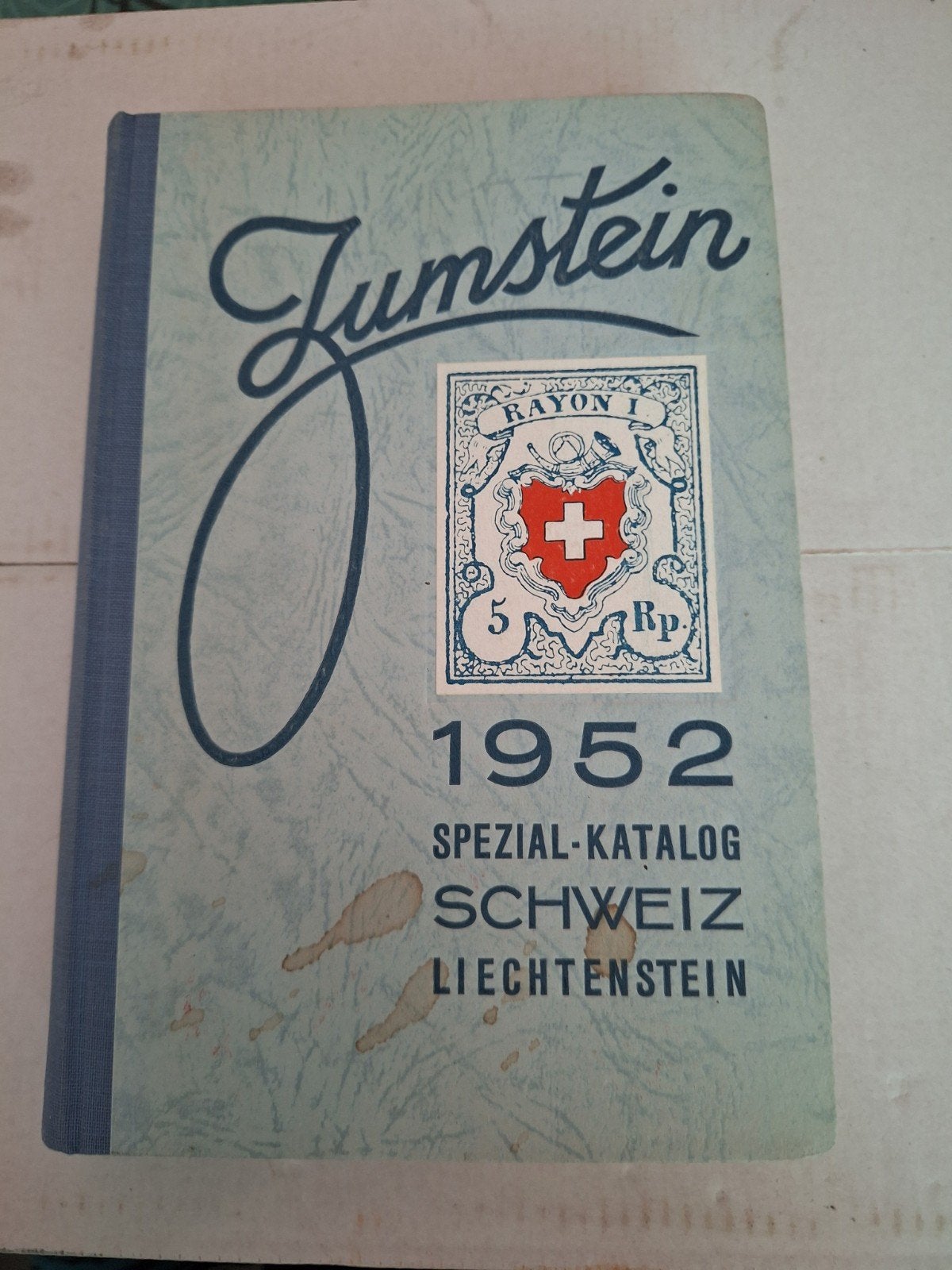 Zumstein Speciale Catalogus Zwitserland Liechtenstein 1952, Ophalen of Verzenden