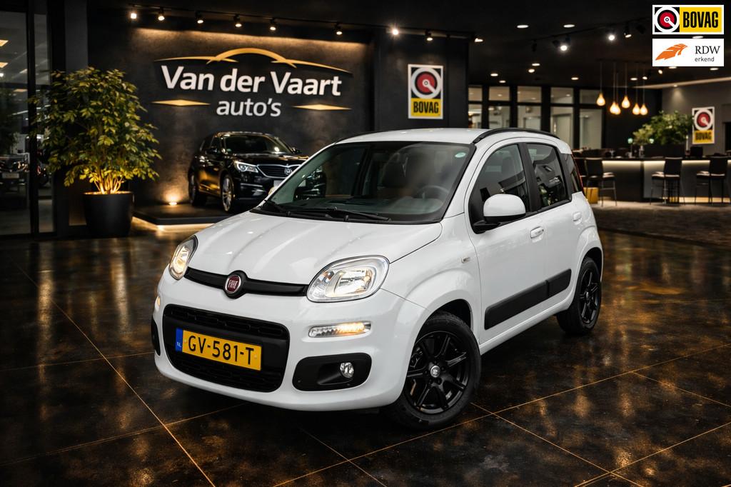 Fiat Panda 1.2 Lounge LMV AIRCO RADIO USB, Gebruikt, Wit, Origineel Nederlands, Bedrijf