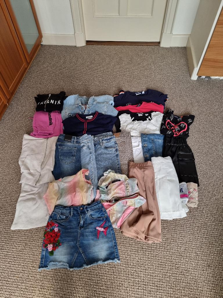 set meisjes kleding maat 152 verschillende merken, Ophalen of Verzenden, Zo goed als nieuw, Meisje, Overige typen