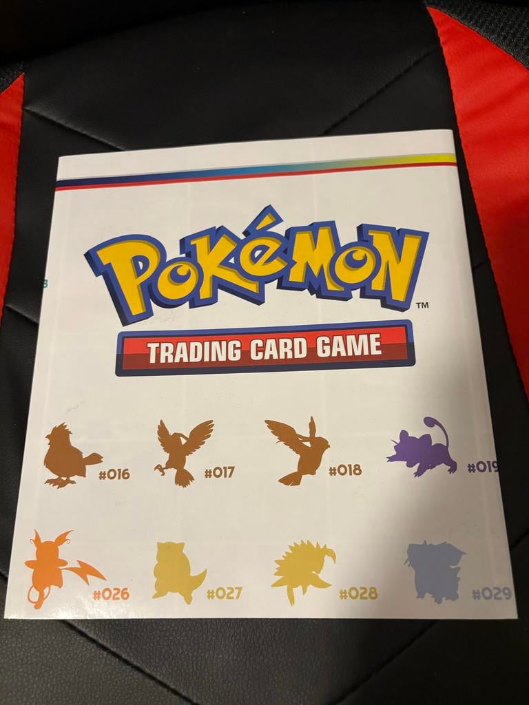 Pokémon Trading Card Game Poster/Checklist, Ophalen of Verzenden, Zo goed als nieuw, Overige typen