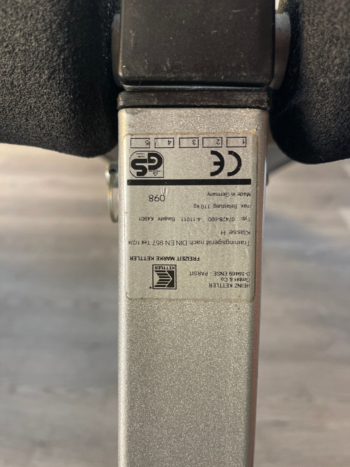 Kettler buikspier bankje - Perfect voor thuisfitness, Ophalen, Gebruikt, Buik, Fitnessbank