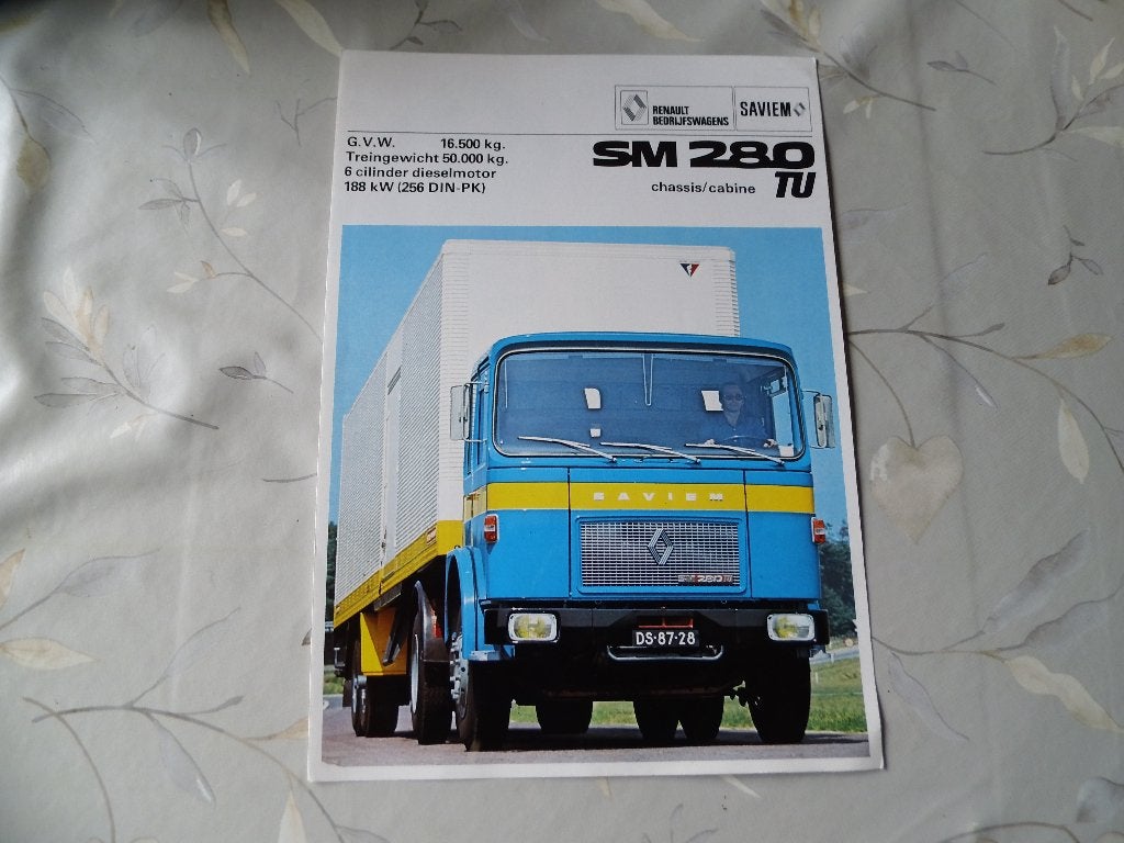 Saviem SM 280 tu, Boeken, Verzenden, Zo goed als nieuw, Overige merken