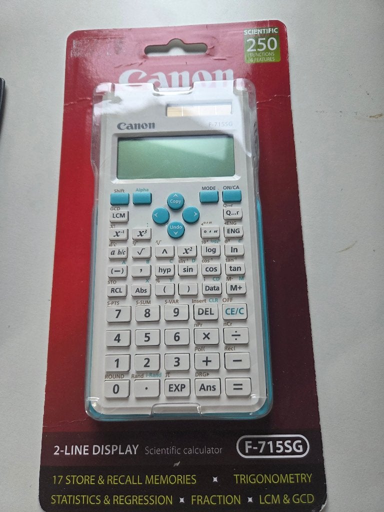 Canon F-715SG wetenschappelijke rekenmachine – nieuw, Diversen, Ophalen of Verzenden, Nieuw