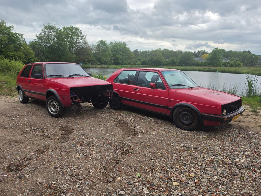 2 maal golf MK2 1.3cl project, Auto-onderdelen, Ophalen