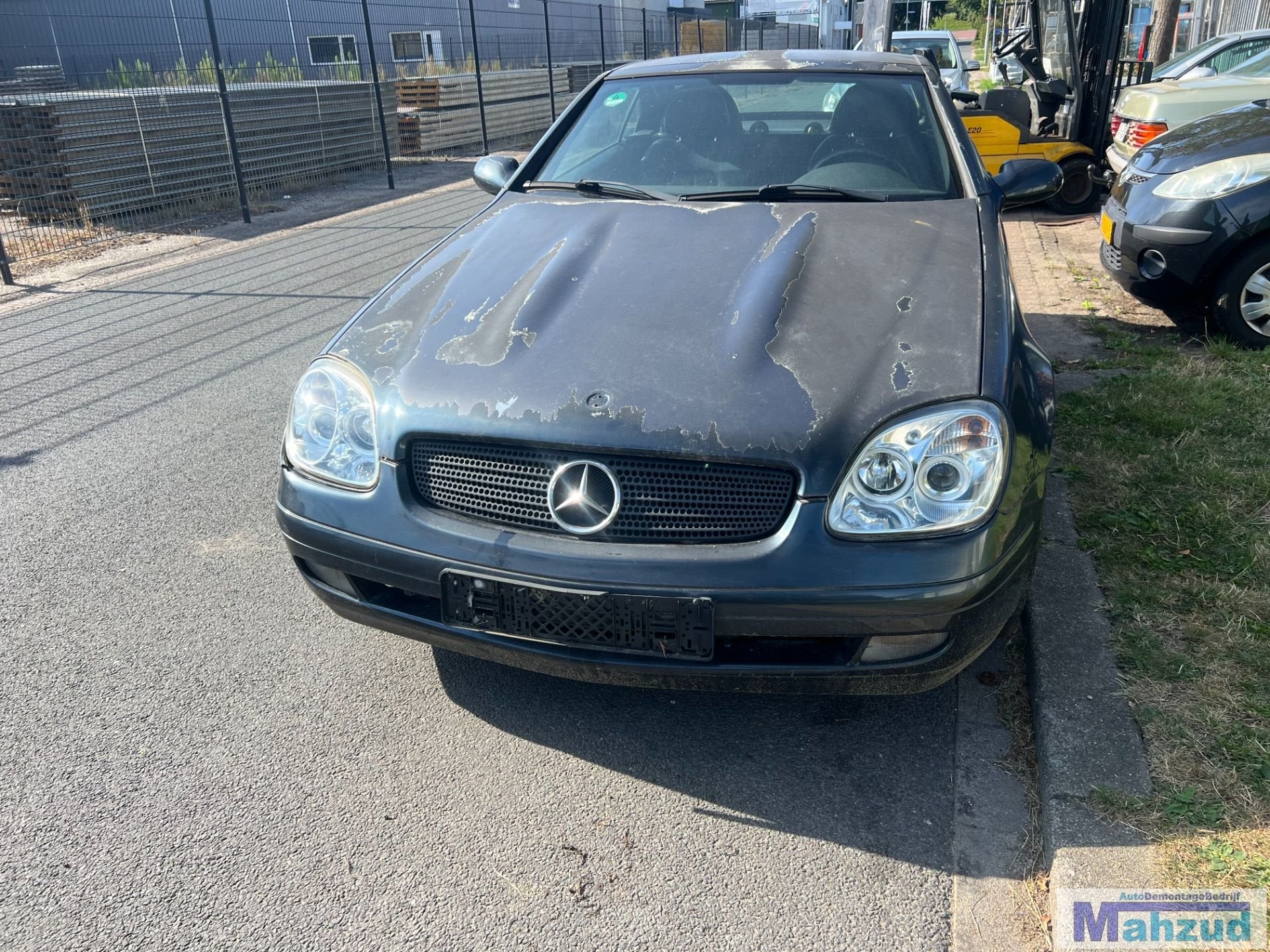 mercedes slk r170 2.0 blauw h189 111946 demontage onderdelen, Gebruikt, Mercedes-Benz AG, Mercedes-Benz, Ophalen of Verzenden