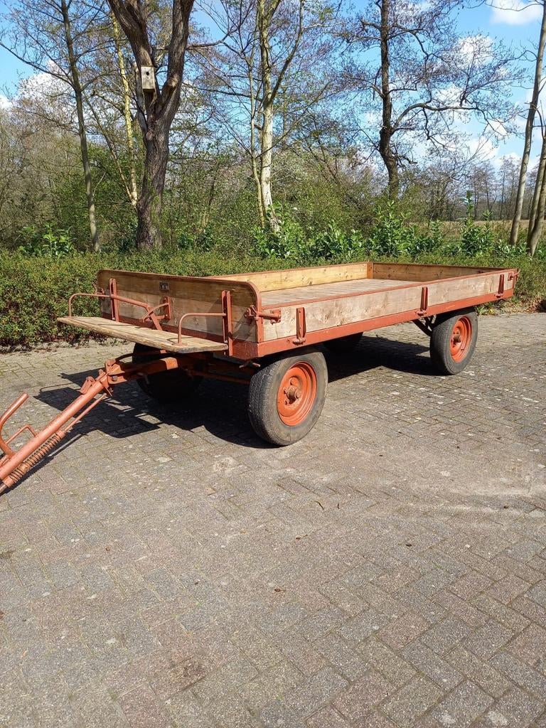 Originele Miedema wagen, Ophalen, Transport