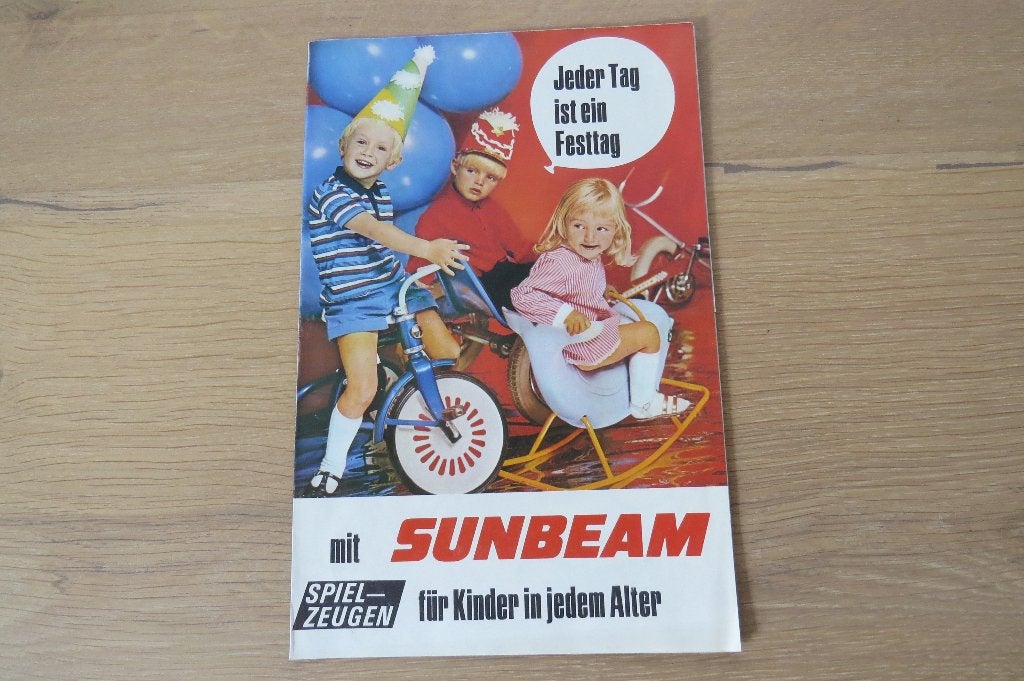 Originele folder Sunbeam Raleigh (1967), Boeken, Verzenden, Zo goed als nieuw, Folder