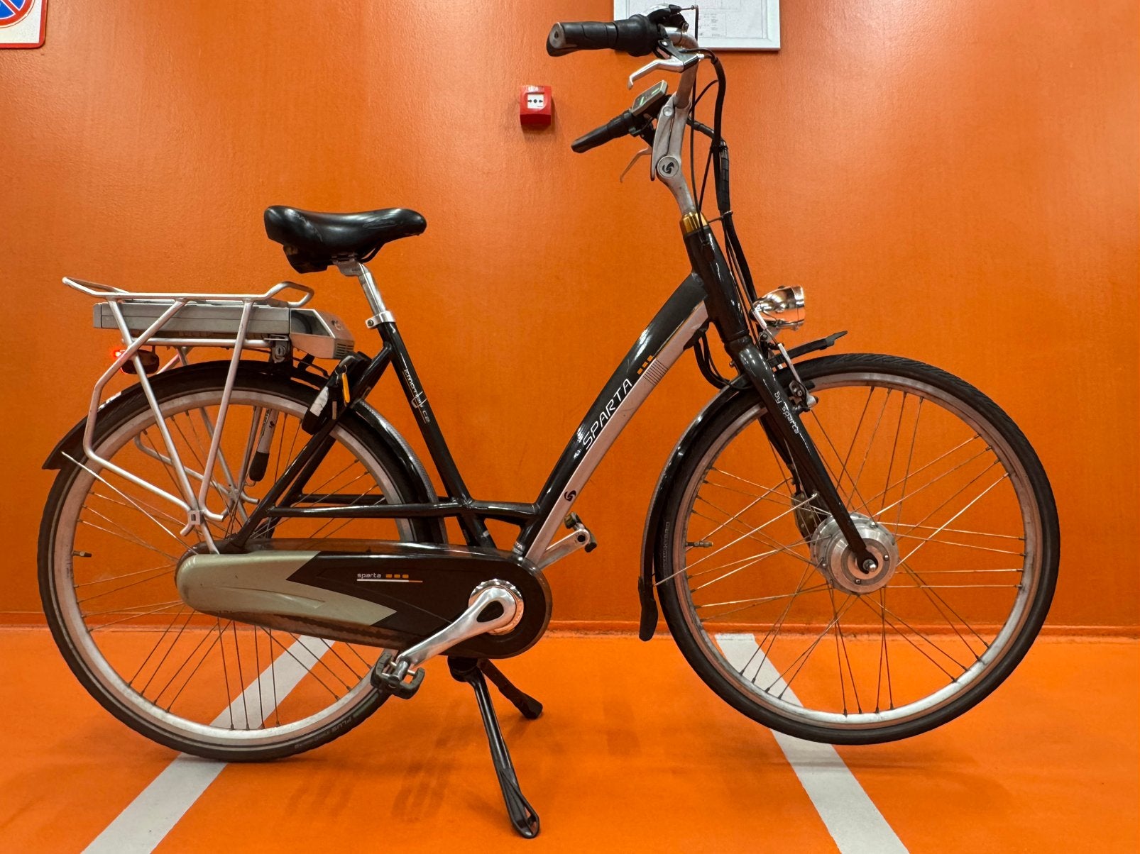 Sparta C2 (luxe variant, nieuwe accu) elektrische damesfiets, Ophalen, Zo goed als nieuw, Minder dan 10 versnellingen, Overige merken