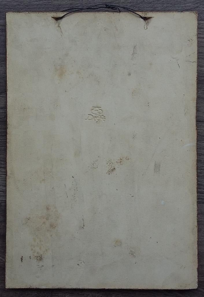 Jaar 1948 GROTE Tegel Delft Aardewerk Wilhelmina Koningin, Antiek en Kunst, Ophalen of Verzenden