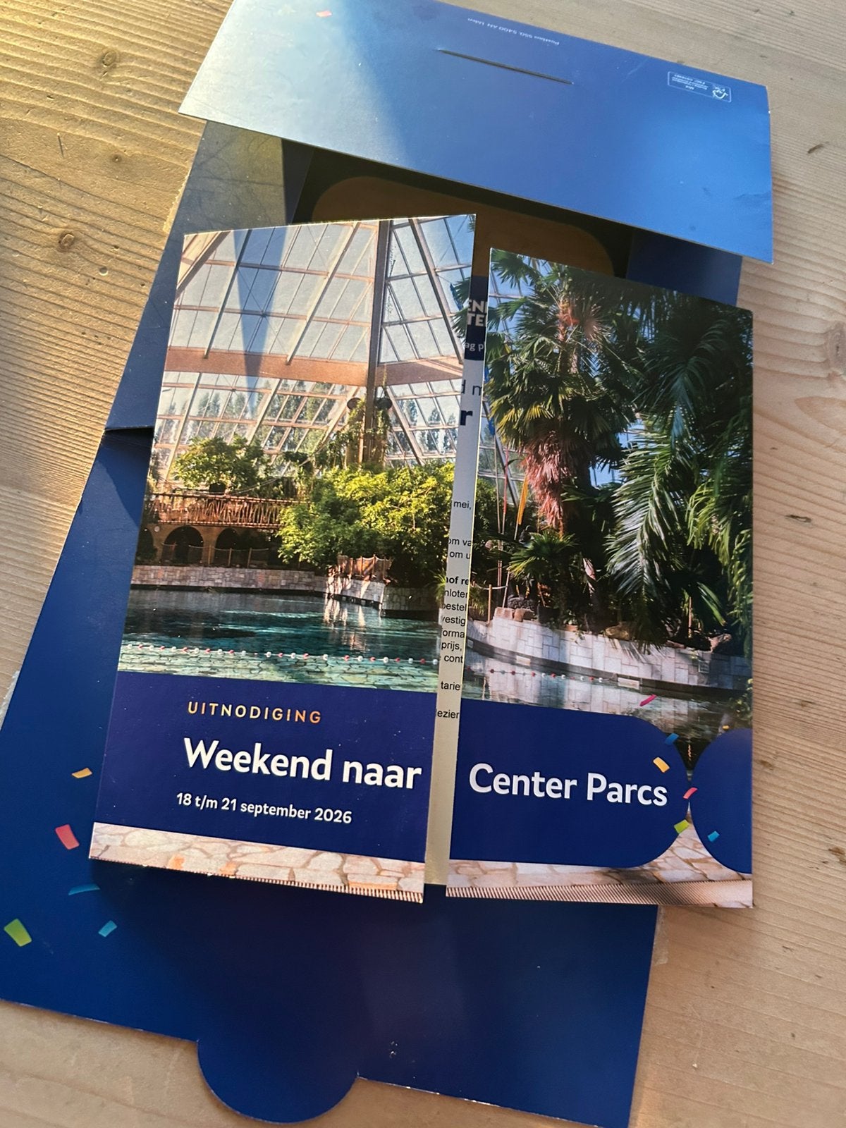 (Prijs Vriendenloterij) Center Parcs weekend Eemhof 4 pers., Tickets en Kaartjes
