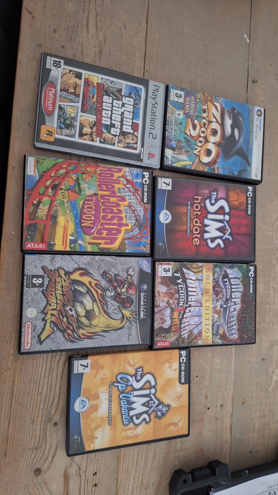 Diverse PC & PlayStation 2 Spellen, Gebruikt, Vanaf 18 jaar, Overige genres, 1 speler
