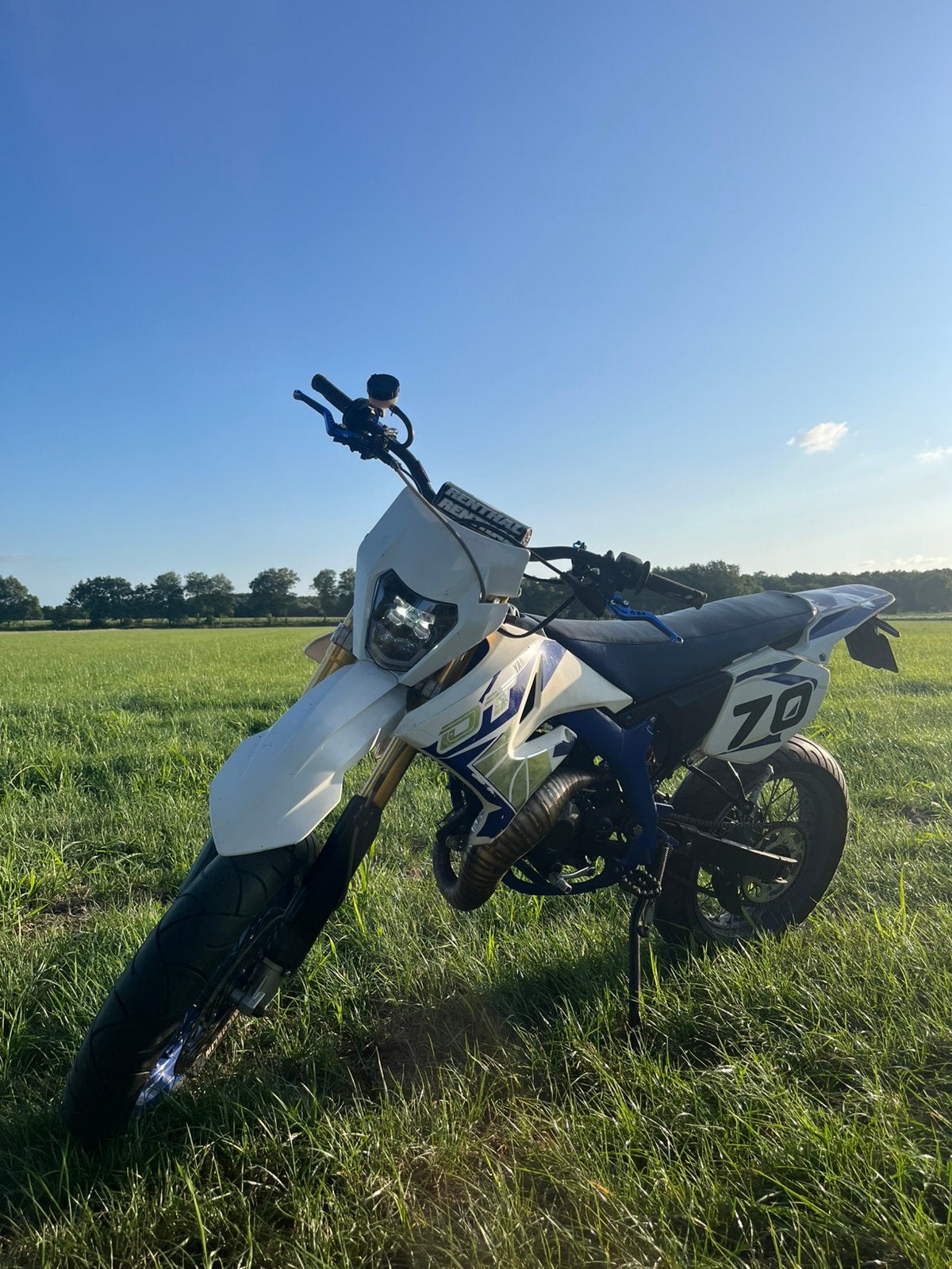 Schakelbrommer yamaha dt 94cc, Fietsen en Brommers, Brommers | Crossbrommers, Ophalen, Zo goed als nieuw, Yamaha