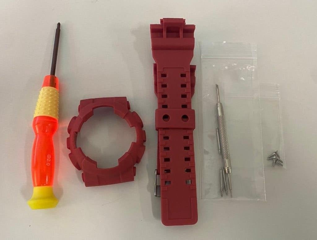 Nieuw horlogebandje voor Casio G-Shock, Casio, Kunststof, Nieuw, Kunststof