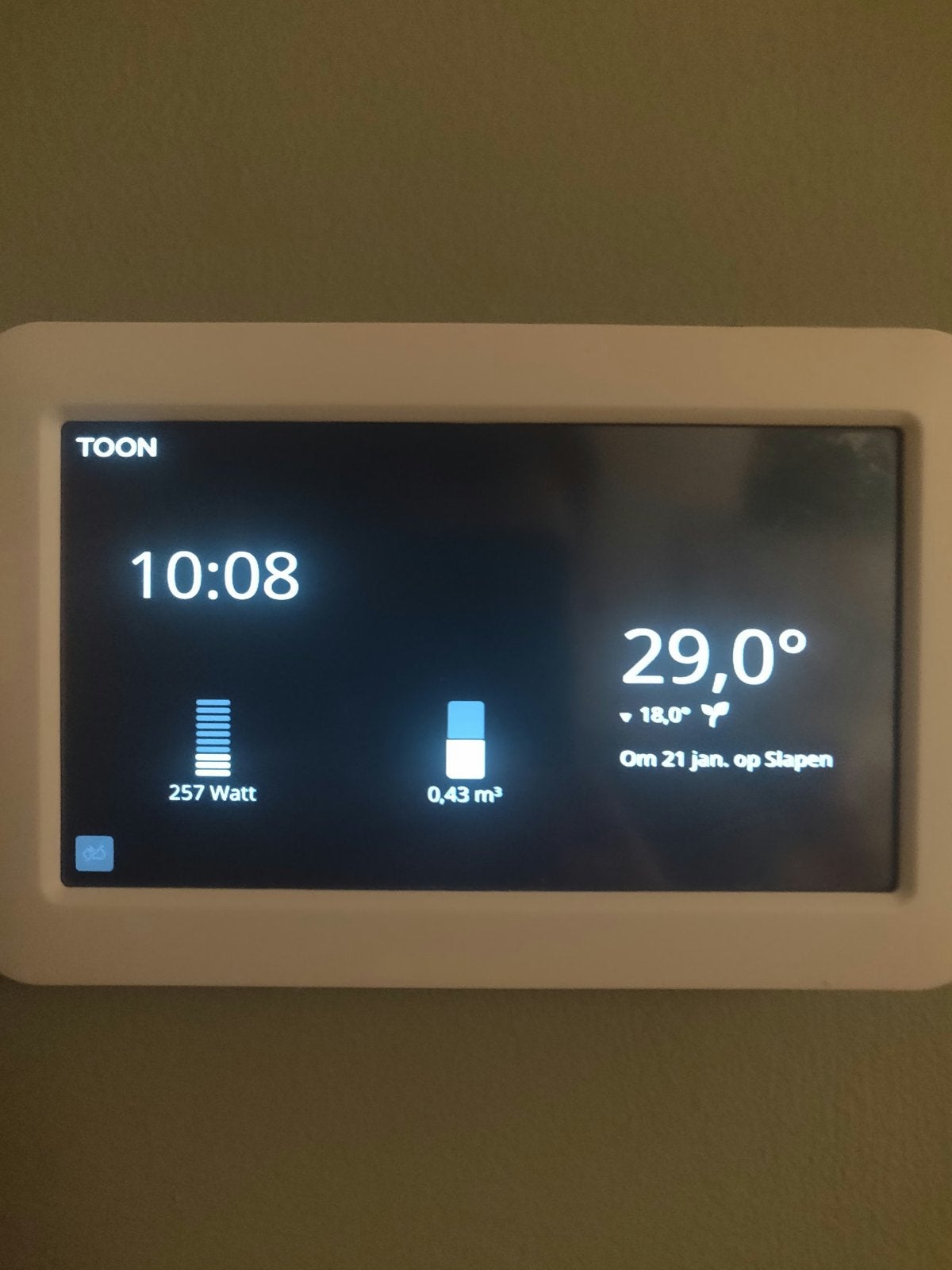 Toon 1 thermostaat rooted, Minder dan 20 liter, Boiler, Ophalen of Verzenden, Minder dan 3 jaar oud