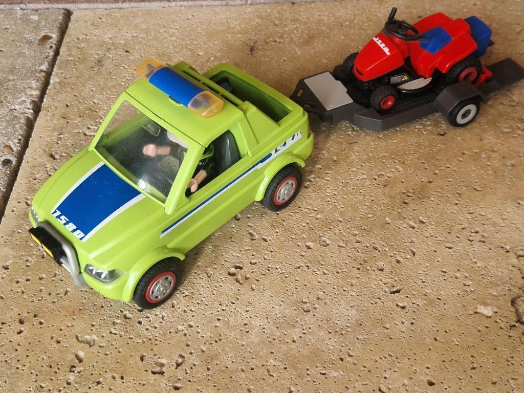 Playmobil Groenbeheer met grasmaaier 6111, Ophalen of Verzenden, Gebruikt