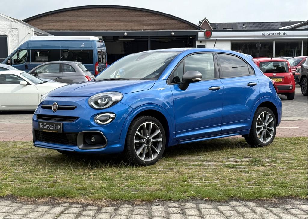 Fiat 500X 1.3 GSE Sport Automaat | Navi | PDC V+A |, 15 km/l, Gebruikt, 4 cilinders, 150 pk