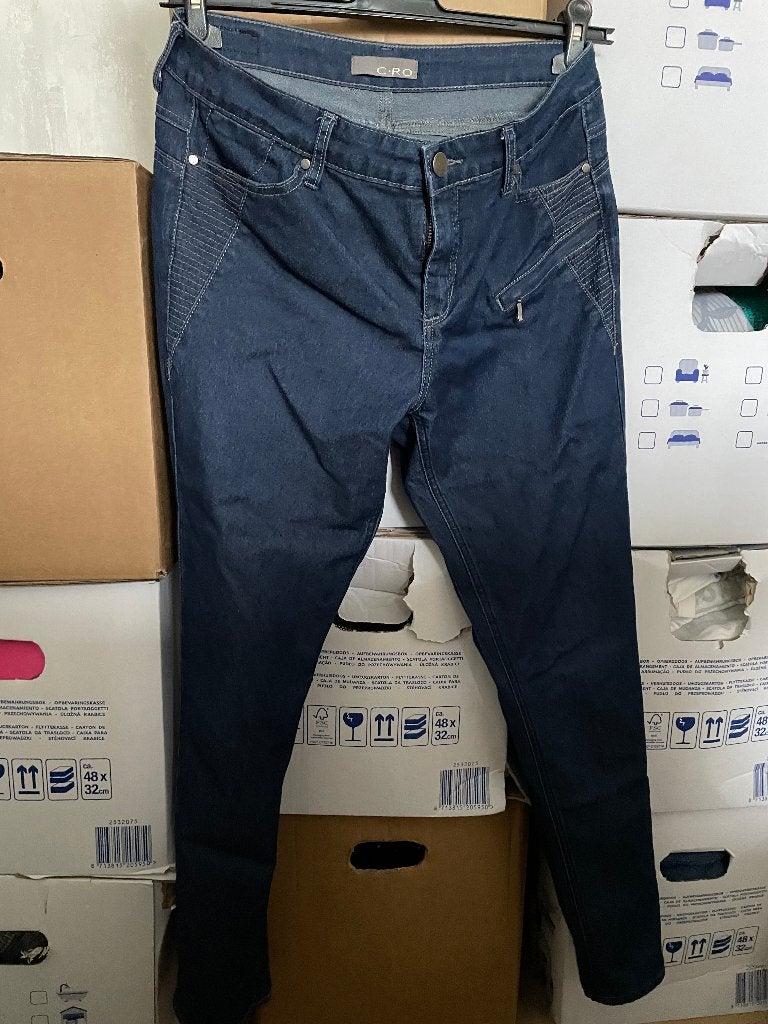 Cro broek jeansblauw maat 40, Kleding | Dames, Maat 38/40 (M), Blauw, C.ro, Ophalen of Verzenden