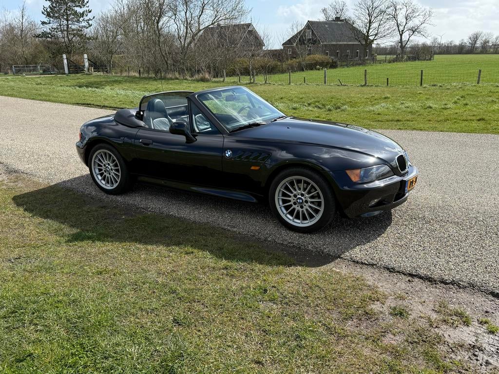 Prachtige BMW Z3 Roadster, 1.9, NAP, liefhebbers auto!, Auto's, BMW, Achterwielaandrijving, Zwart, 4 cilinders, Cabriolet