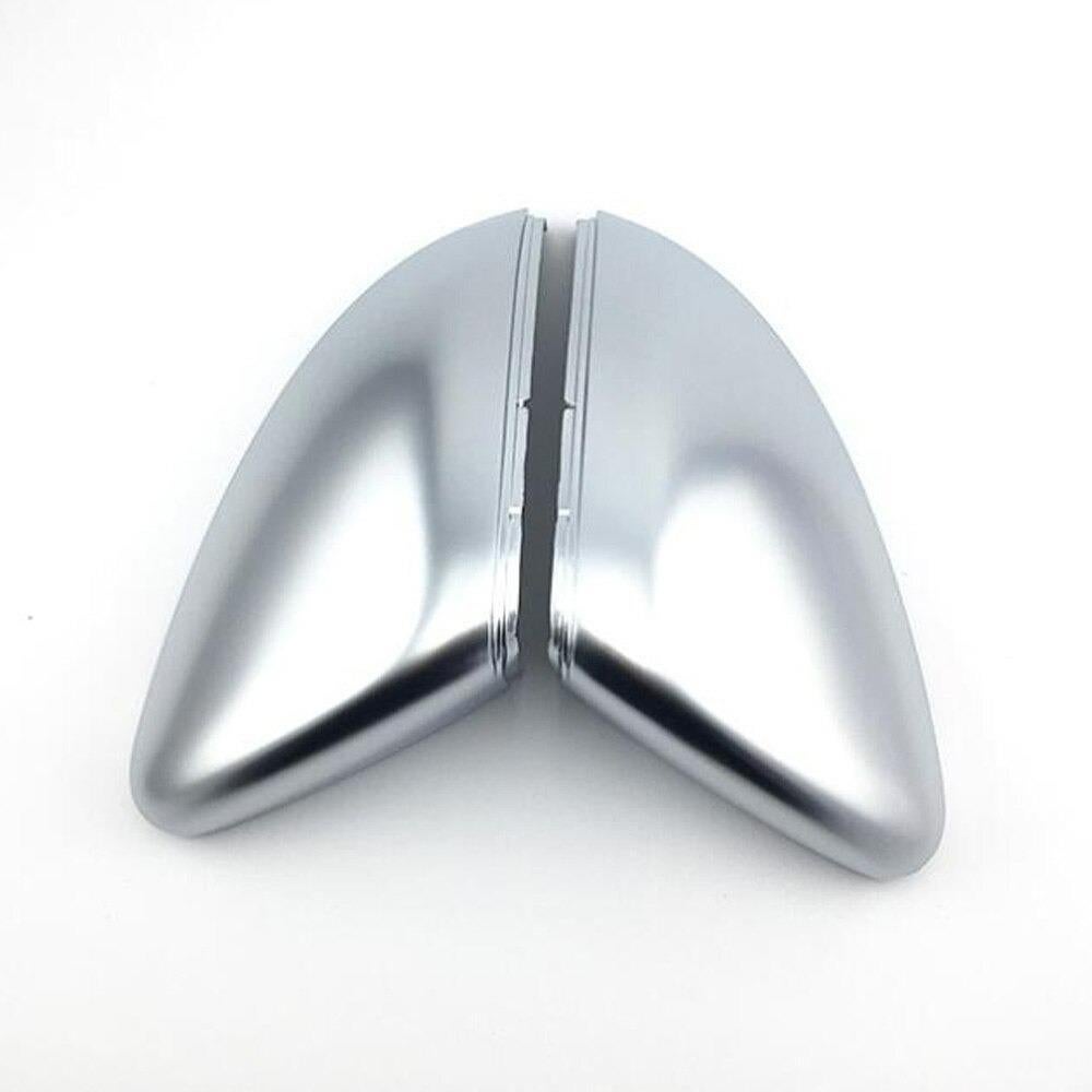 Mat Aluminium Spiegelkappen Geschikt Voor Vw Golf 7 GTI TDI, Verzenden, Automotive Parts, A.parts@hotmail.nl, Trasmolenlaan 12 3447 GZ Woerden