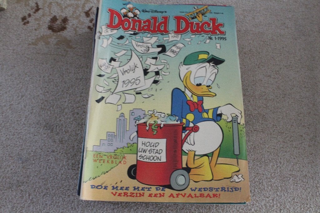 Donald Duck. Jaargang 1995. Losbladig, Boeken, Stripboeken, Complete serie of reeks, Ophalen of Verzenden, Gelezen