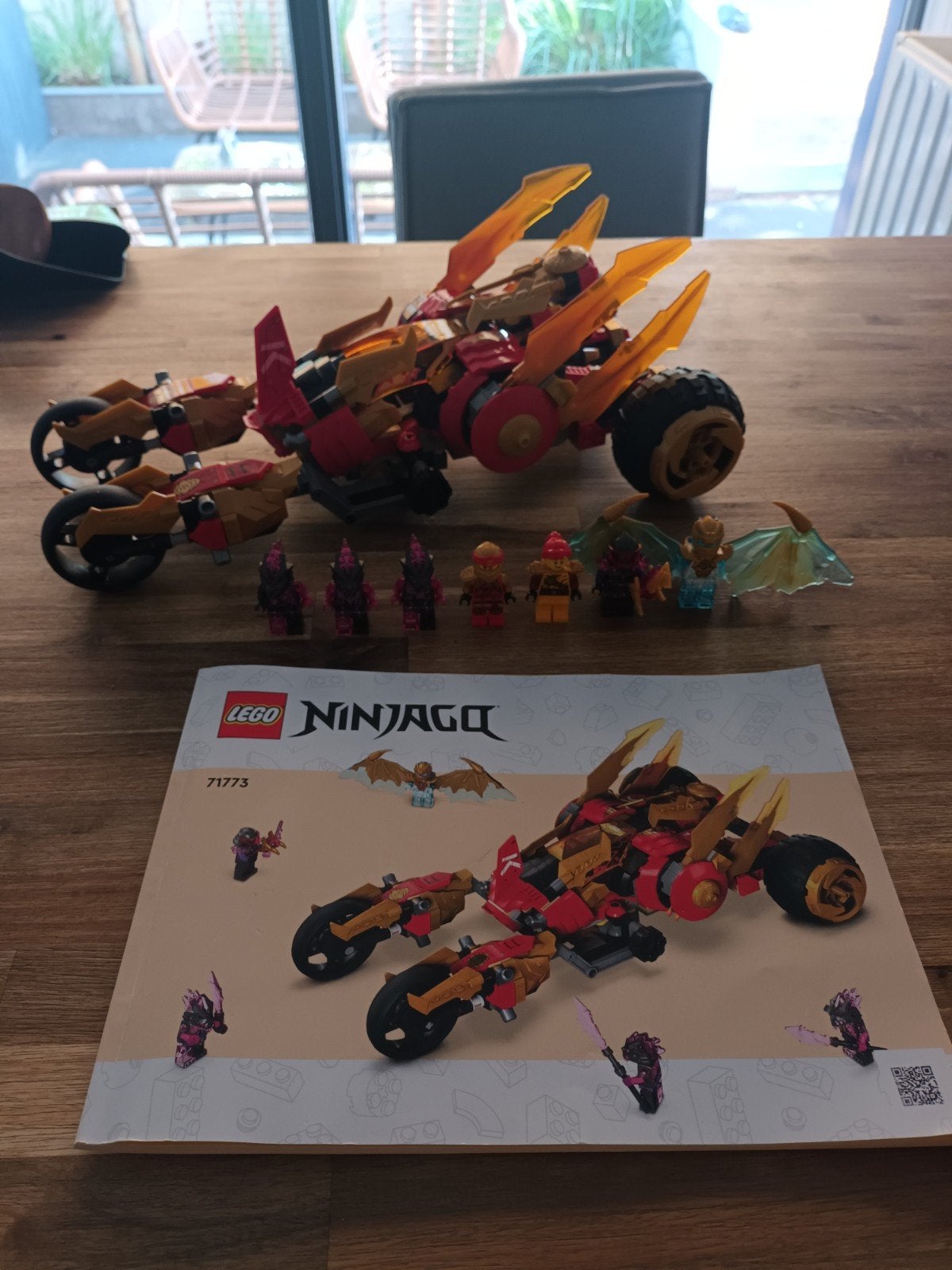 Lego ninjago 71773, Ophalen of Verzenden, Zo goed als nieuw