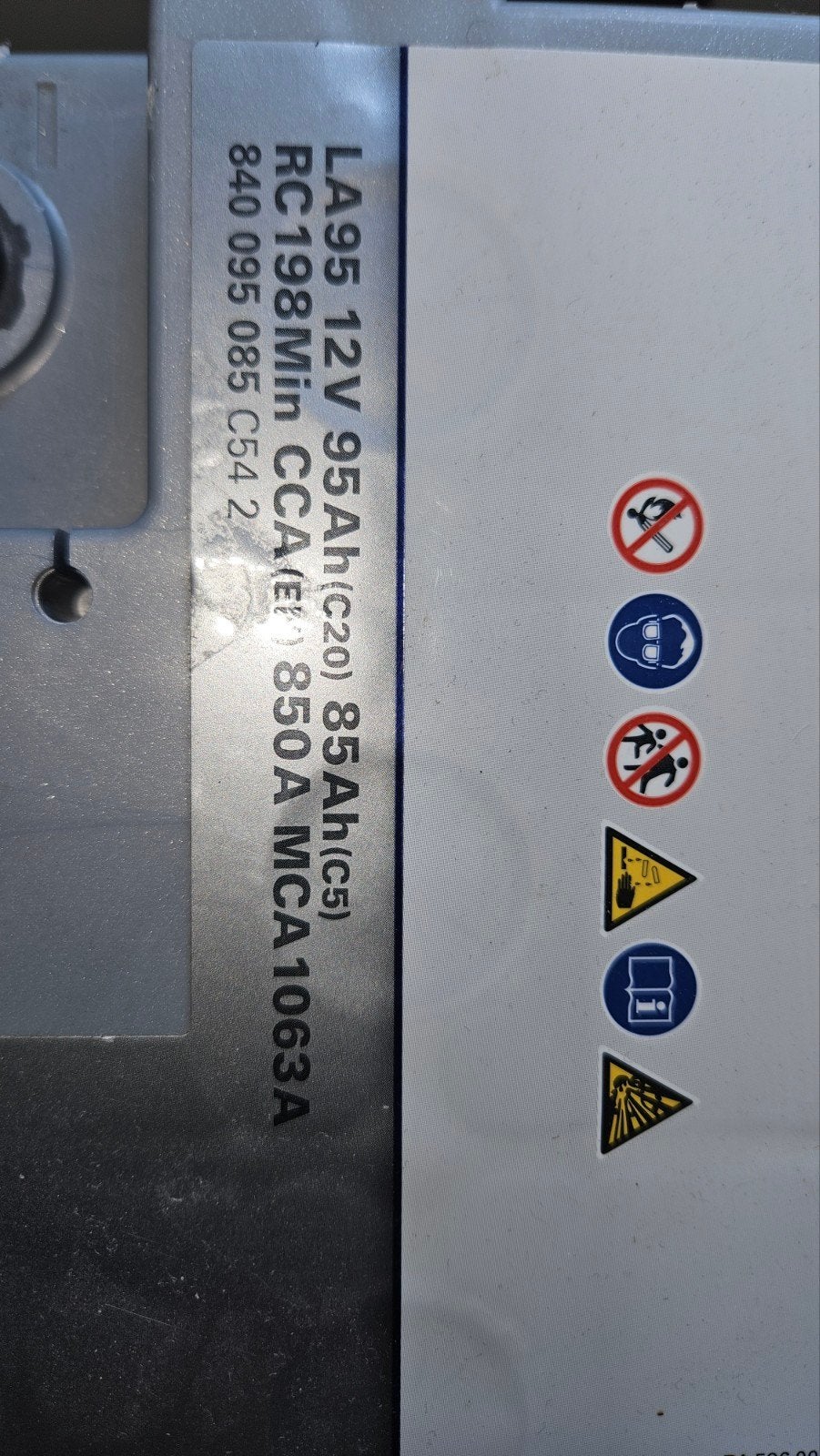 Mover powerbox 12V/85Ah, Ophalen