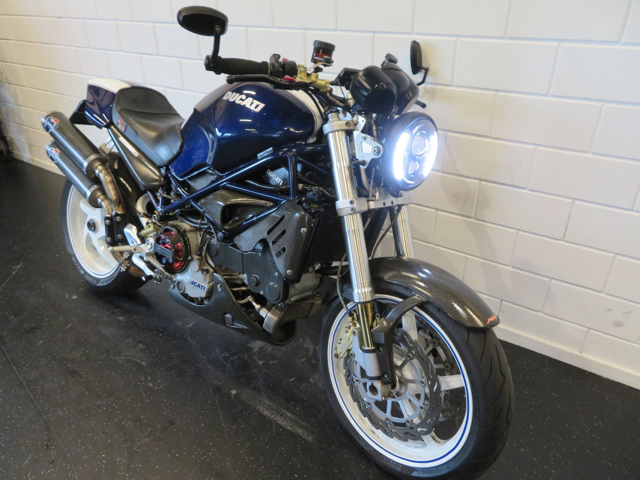 Ducati MONSTER S4R TERMIONI PERFECT! (bj 2003), Motoren, Motoren | Ducati, Bedrijf, Naked bike