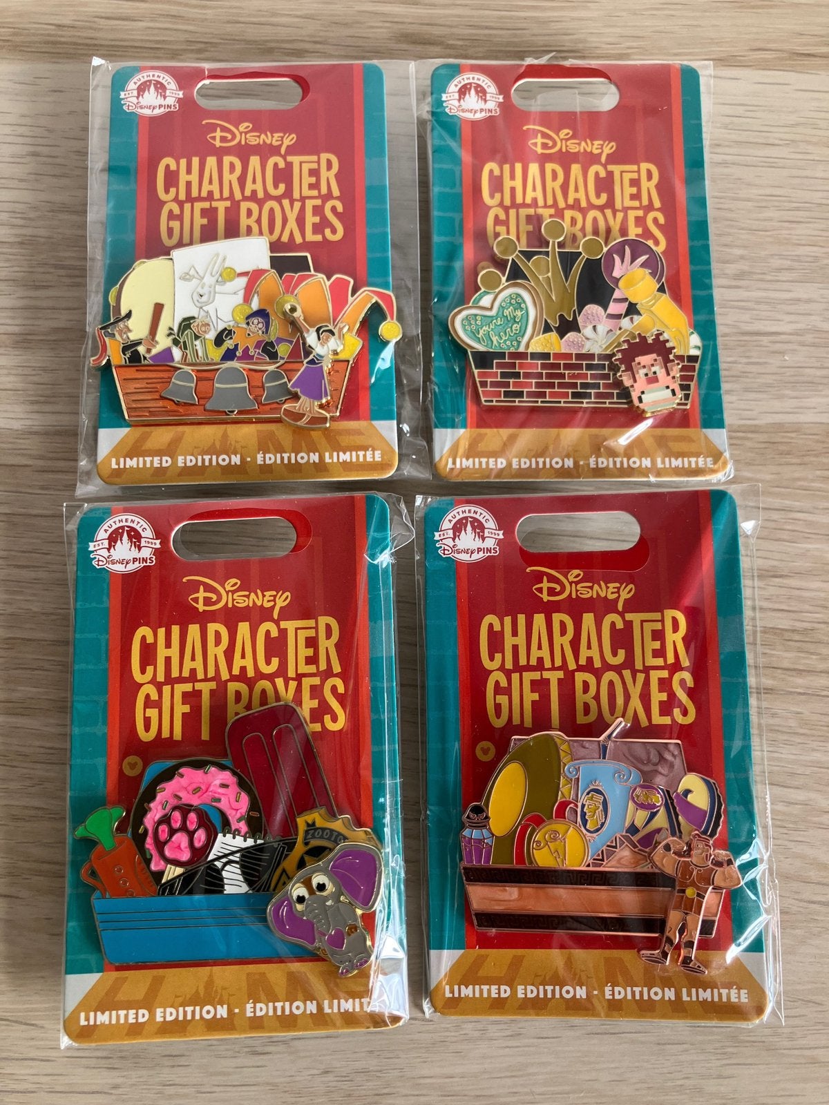 Disney pins - Character Gift Boxes (Limited Edition), Ophalen of Verzenden, Nieuw