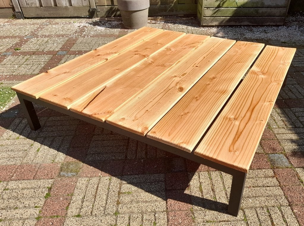 loungeset tafel frame, Tuin en Terras, Ophalen, Nieuw, Aluminium, Loungeset