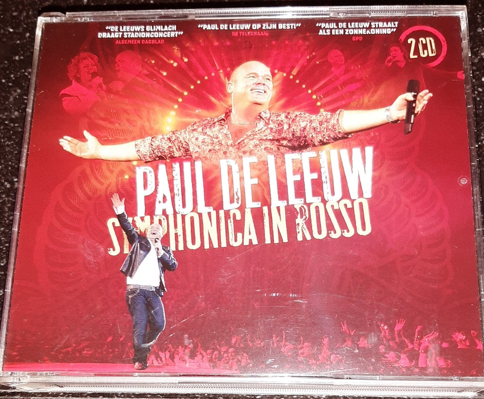 Paul de Leeuw symphonica in rosso 2cdbox, Cd's en Dvd's, Ophalen of Verzenden, Zo goed als nieuw, Boxset
