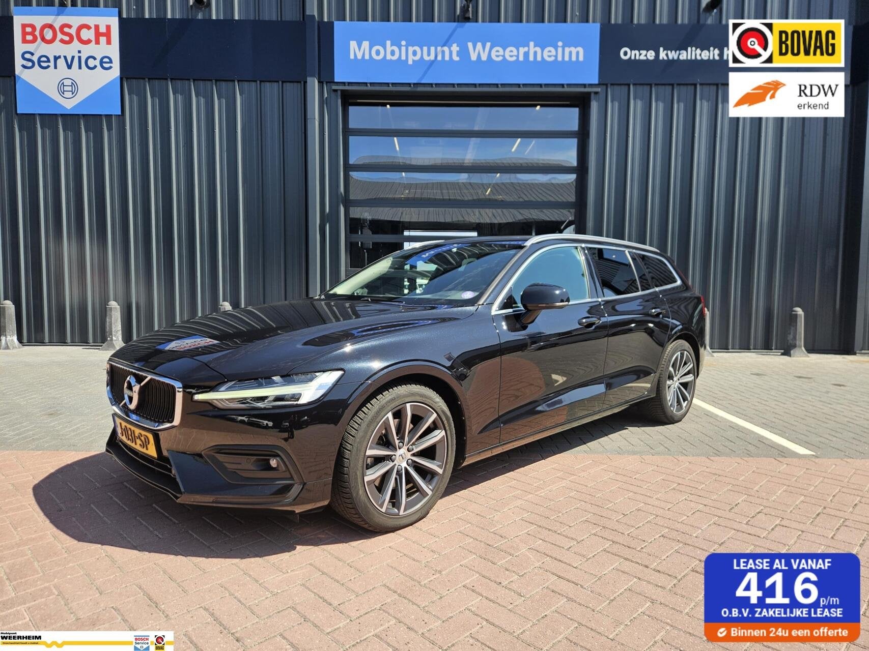 Volvo V60 2.0 B3 Mild Hybrid Business Pro | Pano-dak | Camer, Auto's, Volvo, 12 maanden, 15 km/l, Euro 6, 4 cilinders