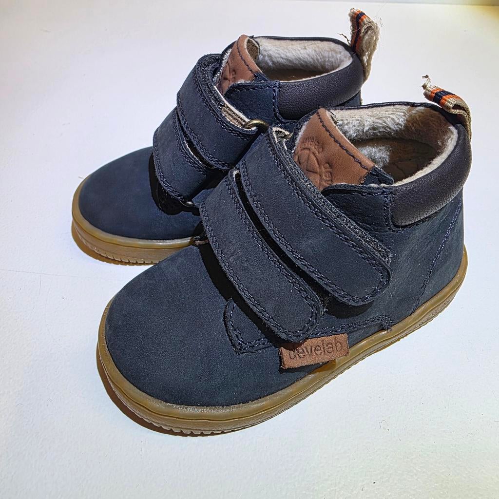 Develab Eerste Stapjes Boots – Navy – Wolgevoerd –maat19, Develab, Laarsjes, Nieuw, Ophalen of Verzenden