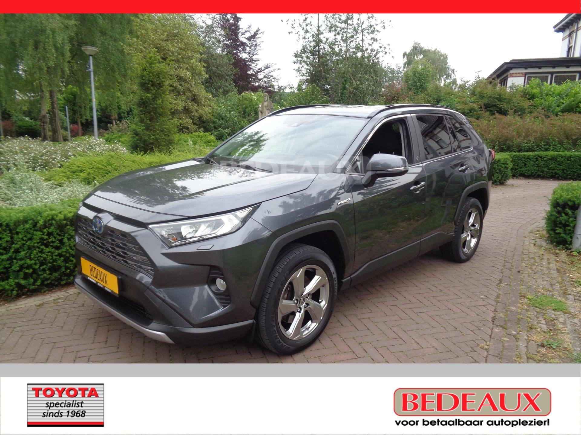 TOYOTA RAV4 2.5 Hybrid 222pk CVT AWD Dynamic bij Toyota spec, Auto's, Toyota, Automaat, 12 maanden, Stof, Gebruikt