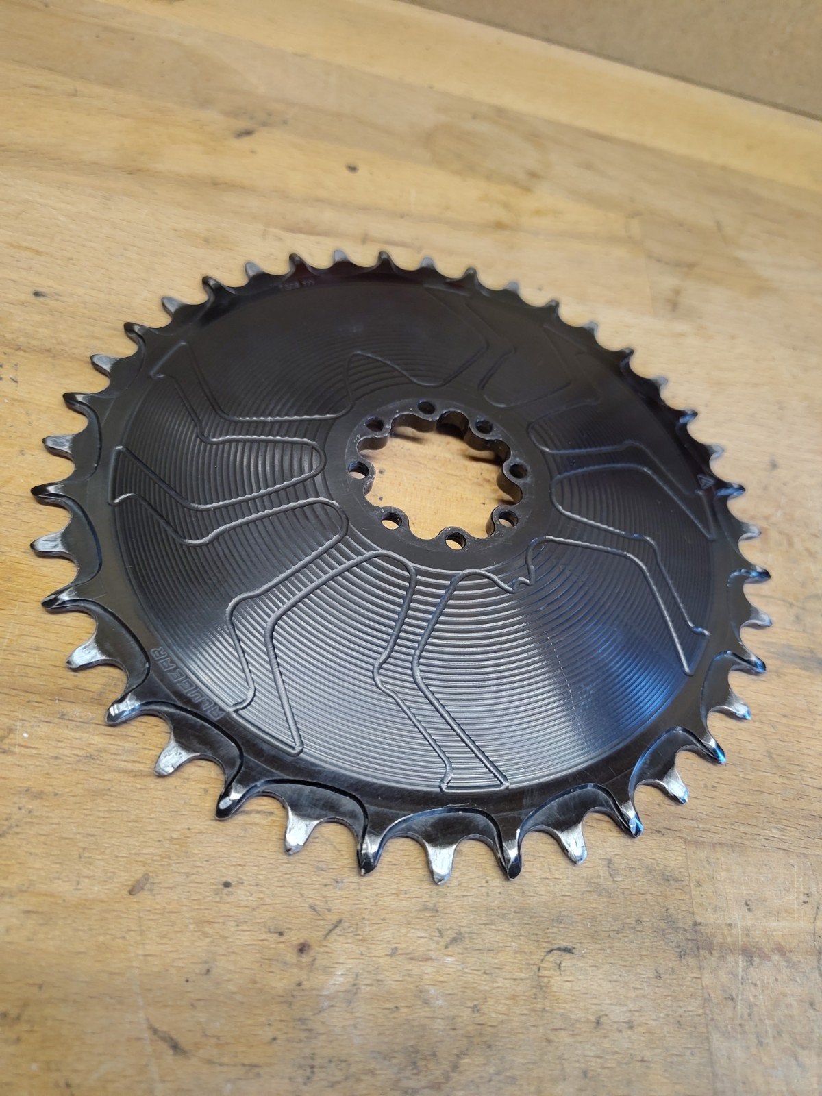 Alugear 40t Aero tandwiel SRAM 8-bolt, Gebruikt, Alugear, Racefiets, Ophalen of Verzenden